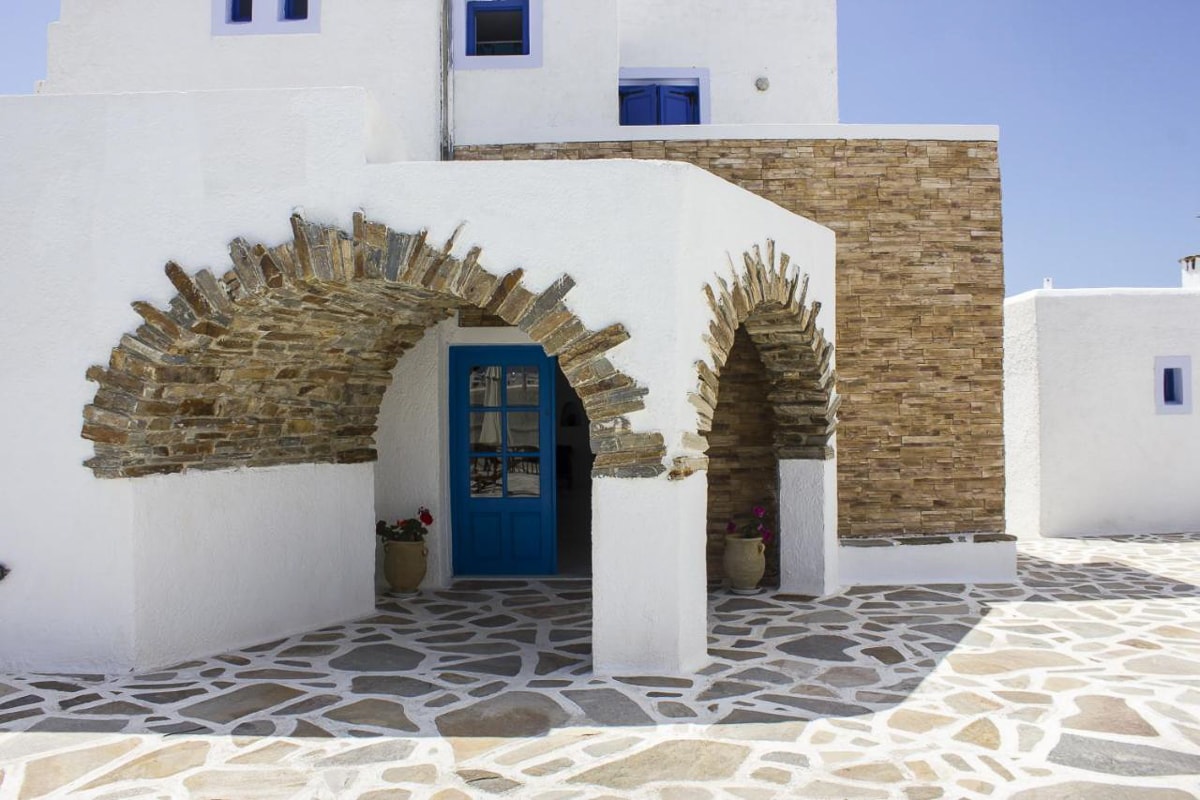 Griechenland Naxos Holidays Hotel Außen